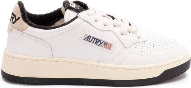 Autry Stijlvolle Sneakers voor veelzijdige looks Beige
