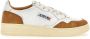 Autry Medalist Sneakers Wit Bruin Logo Patch Brown Heren - Thumbnail 1