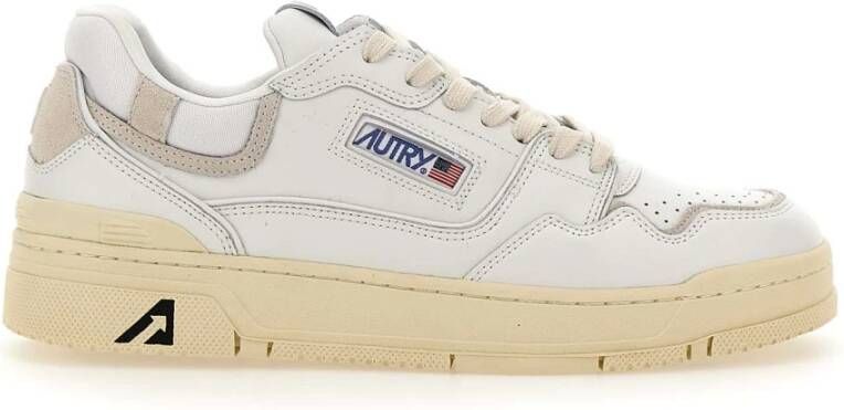 Autry Witte Sneakers Wit Heren