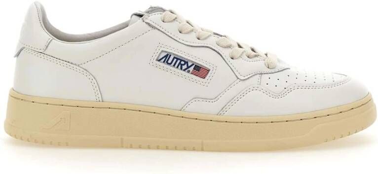 Autry Witte Stijlvolle Sneakers White Heren