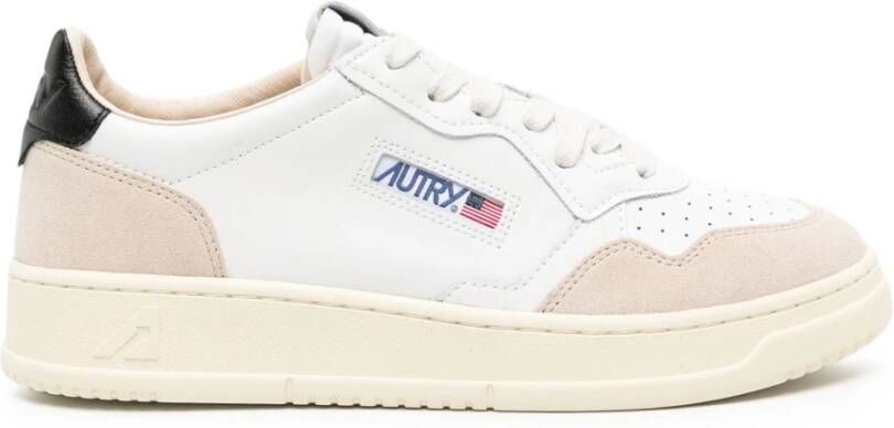 Autry Lage Suède Medalist Sneakers