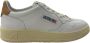 Autry Witte Leren Sneakers met Contrasterende Hiel White Heren - Thumbnail 8