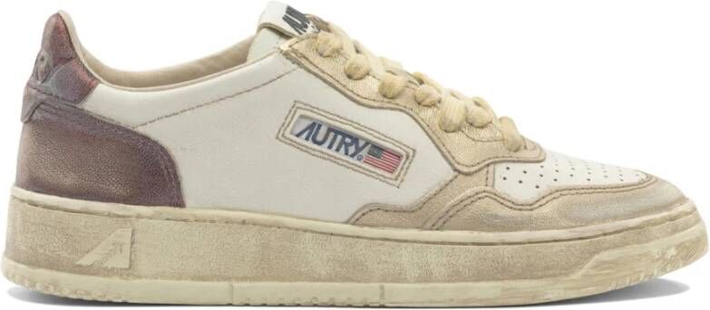 Autry Witte Vintage Sneakers voor Vrouwen - Foto 2