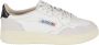 Autry Witte Zwarte Sneakers met Suède Detail White Dames - Thumbnail 9