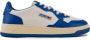 Autry Witte Blauwe Leren Lage Sneakers Multicolor Heren - Thumbnail 1