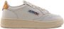 Autry Witte Leren Sneakers met Geborduurd Logo White Dames - Thumbnail 7