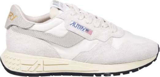 Autry Reelwind Sneakers Vintage-geïnspireerde Prestatieschoenen Beige