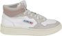 Autry Leren Vetersneakers voor Vrouwen White Dames - Thumbnail 1