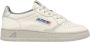 Autry Vintage-geïnspireerde leren sneaker in zilver wit White Dames - Thumbnail 1