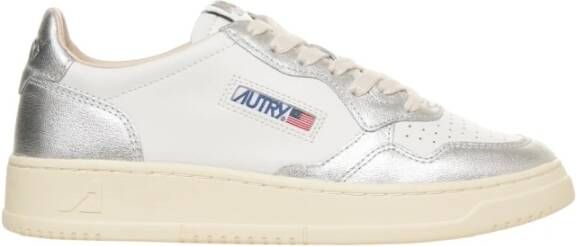 Autry Zilveren Sneakers Vintage Stijl Comfortabele Grip - Foto 2