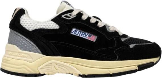 Autry Zwarte Hyperway Sneakers met Action Cush Technologie
