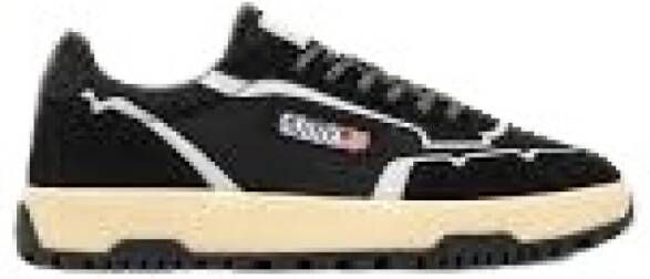 Autry Zwarte Lage Sneakers