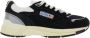 Autry Zwarte lage sneakers met logo - Thumbnail 1