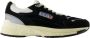 Autry Zwarte Leren Sneakers Hyperway Stijl - Thumbnail 1