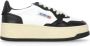Autry Zwarte Leren Sneakers met Geperforeerde Details Black Dames - Thumbnail 1