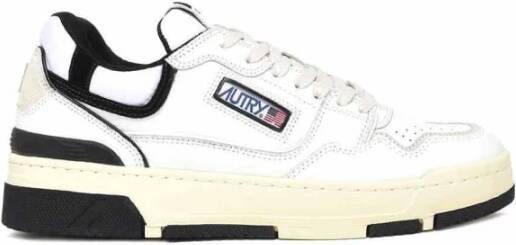 Autry Moderne CLC Sneakers met Levendig Basketbal-geïnspireerd Design White Heren