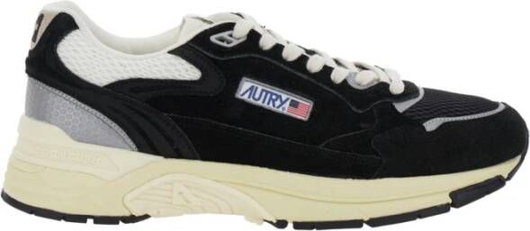 Autry Zwarte Sneakers Hyperway