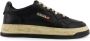 Autry Zwarte Sneakers met Geperforeerde Leren Inzet - Thumbnail 1