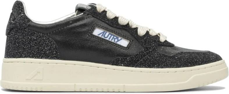 Autry Zwarte Sneakers met Microhole Detailing - Foto 2