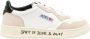 Autry Witte Leren Sneakers met Geperforeerde Neus White Heren - Thumbnail 4