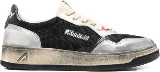 Autry Zwarte Sneakers voor Mannen Aw25