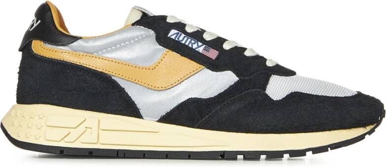 Autry Zwarte Sneakers voor Mannen Black Heren