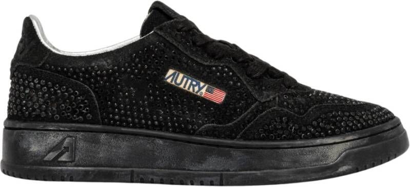Autry Zwarte Strass Sneaker - Foto 2