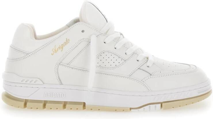 AXEL ARIGATO Lage Sneakers Dames Area Lo Fluffy Sneaker Maat: 46 Materiaal: Leer Kleur: Wit