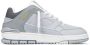 Axel Arigato Grijze Leren Sneakers met Gouden Logo Gray Heren - Thumbnail 1