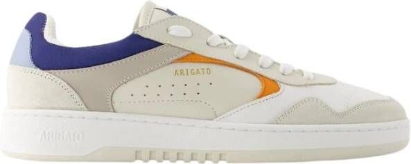 Axel Arigato Arlo Leren Sneakers Beige Blauw Beige Heren