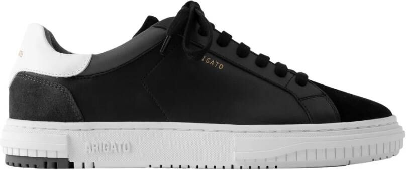 Axel Arigato Zwarte Atlas Sneaker Leren Afwerking Black Dames