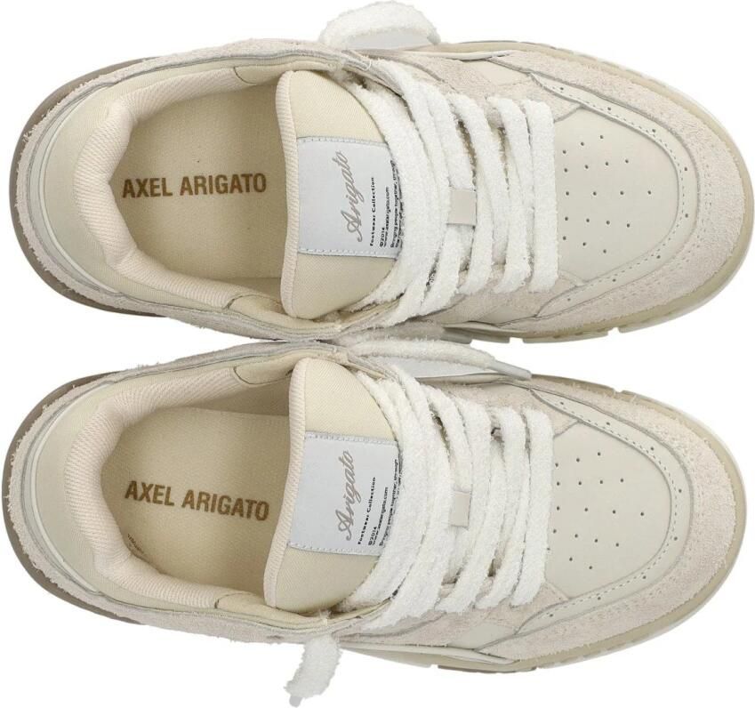 AXEL ARIGATO Lage Sneakers Dames Area Lo Fluffy Sneaker Maat: 40 Materiaal: Suède Kleur: Beige