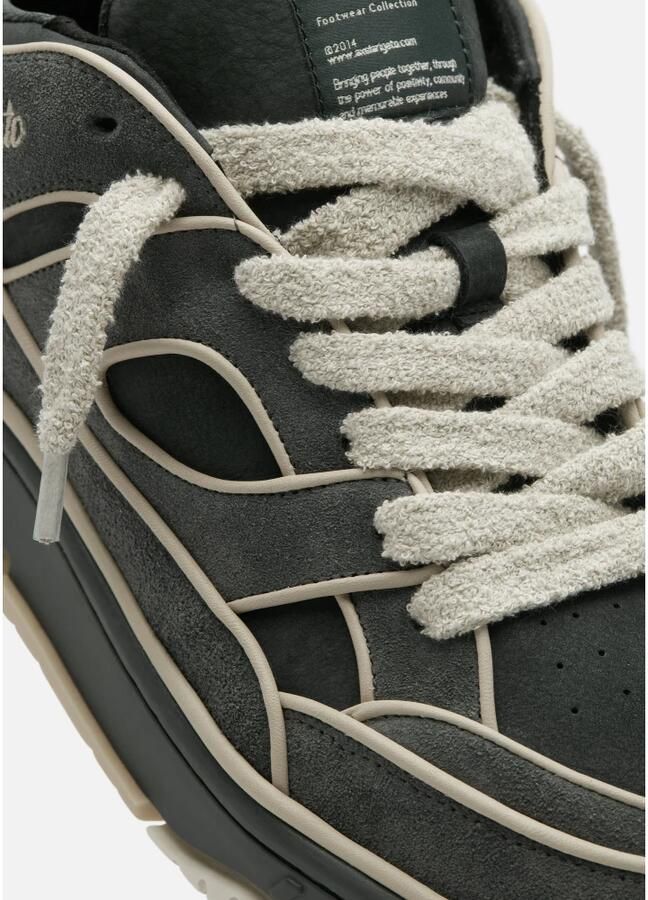 Axel Arigato Grijze Piping Sneaker Lage Top - Foto 2