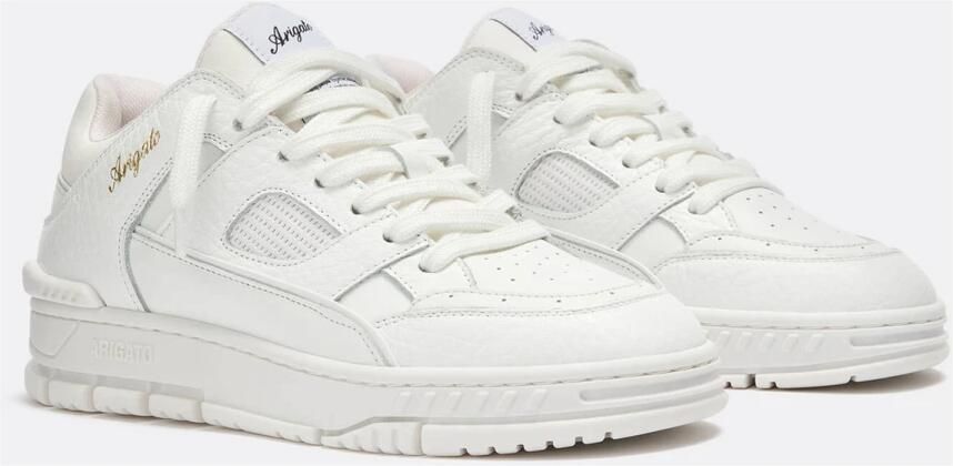 Axel Arigato Witte Leren Sneakers met Logodetail White Dames - Foto 6