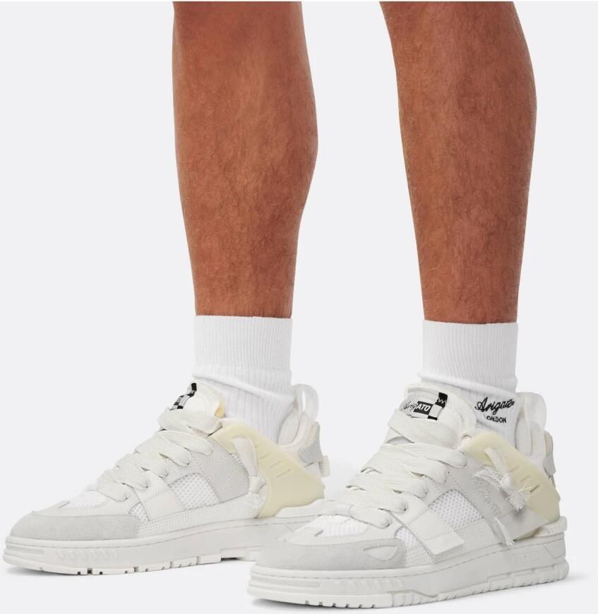 Axel Arigato Patchwork Sneakers met Suède Details Beige Heren - Foto 2