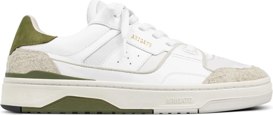 Axel Arigato Stedelijke Leren Sneakers met Geperforeerde Neus White Heren