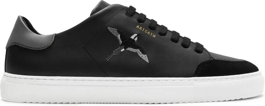 Axel Arigato Zwarte Donkergrijze Sneakers Clean 90 Black Heren