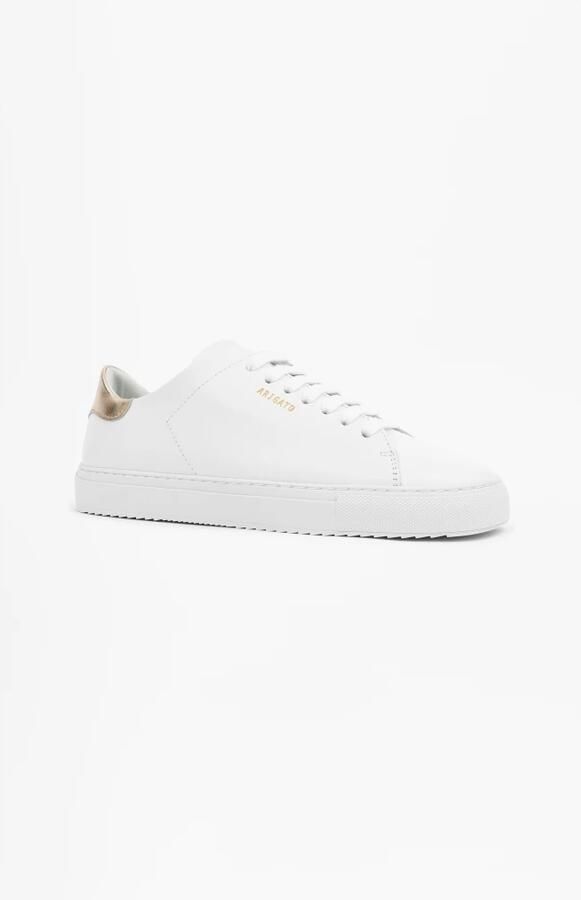 Axel Arigato Wit Goud Contrast Sneakers Leer White Dames - Foto 2