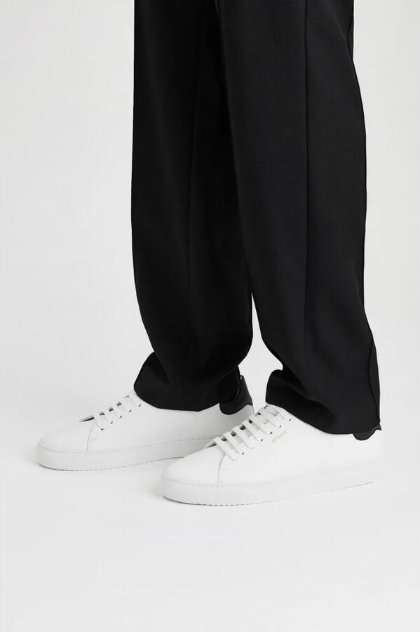 Axel Arigato Witte Leren Sneakers met Gouden Detail White Heren - Foto 3