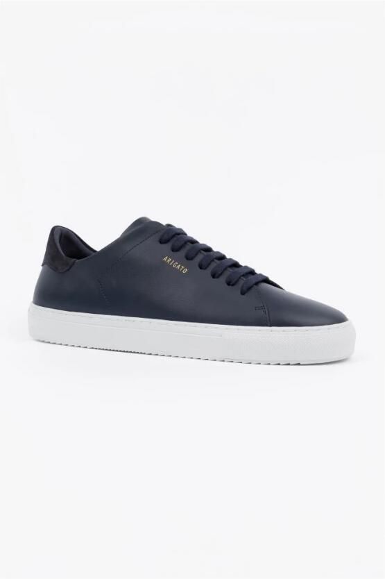Axel Arigato Handgemaakte Leren Sneakers Stijlvol en Comfortabel Blue Heren - Foto 2