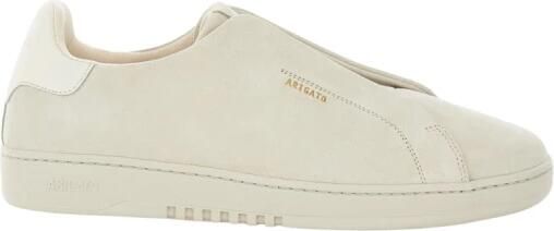 Axel Arigato Suède instap sneakers met platte zool White Heren