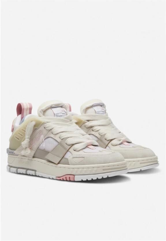 AXEL ARIGATO Lage Sneakers Dames Area Patchwork Sneaker Maat: 38 Materiaal: Suède Kleur: Roze