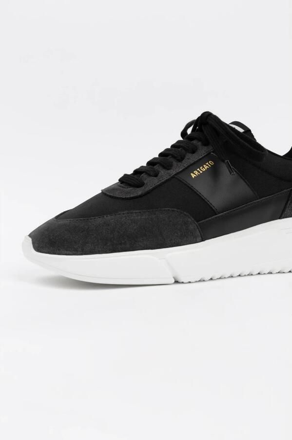 Axel Arigato Vintage Runner leren sneakers met suède Black Heren - Foto 3