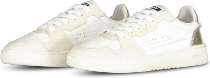 Axel Arigato Gouden leren sneaker met elegantie White Dames - Foto 4