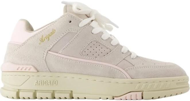 Axel Arigato Low-Top Sneakers Area Lo Sneakers Leather Grey Pink in grijs