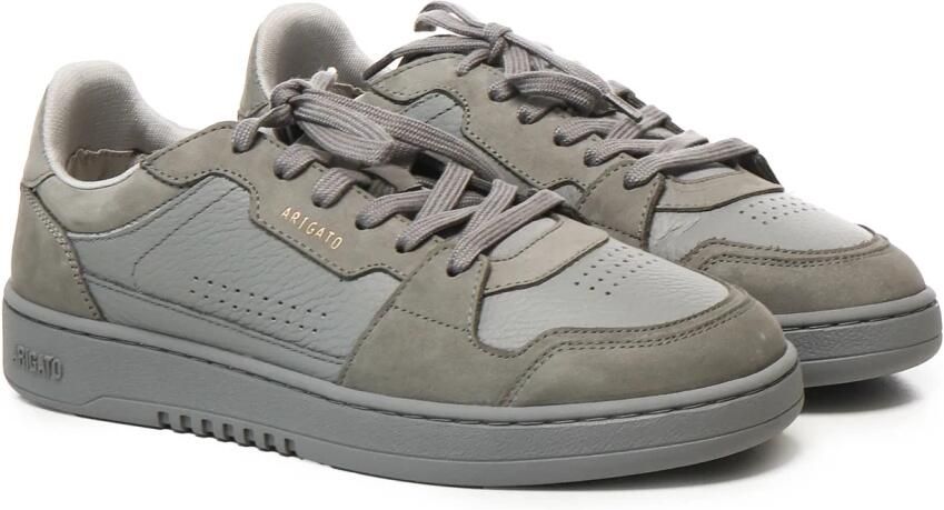 Axel Arigato Grijze Leren Veterschoenen