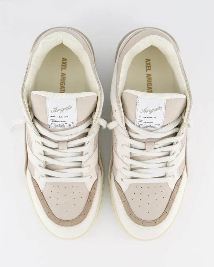 Axel Arigato Lage Top Sneaker Wit Taupe - Foto 4