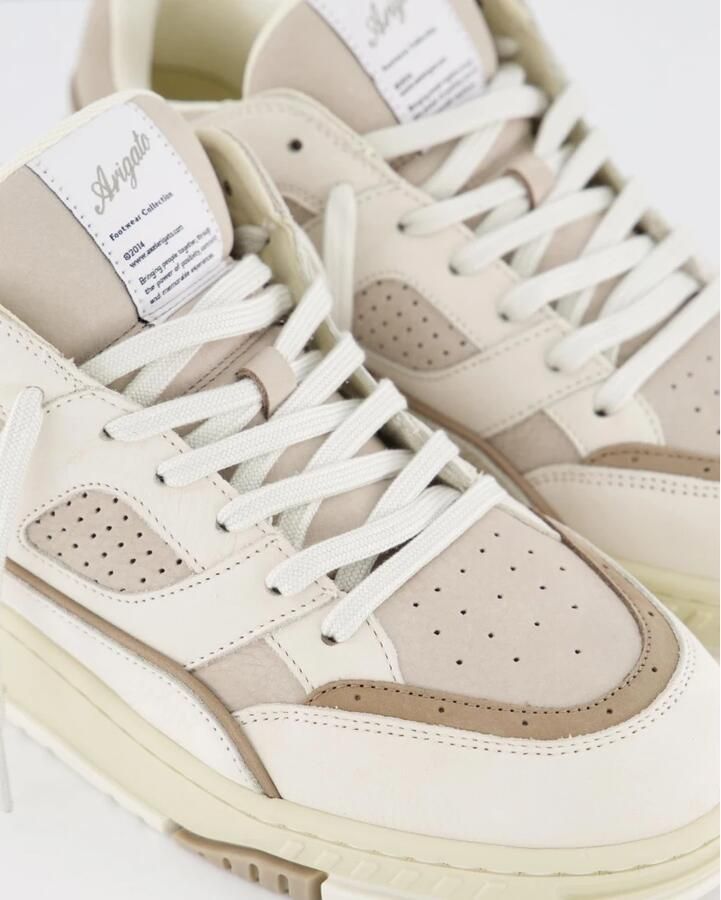 Axel Arigato Lage Top Sneaker Wit Taupe - Foto 2