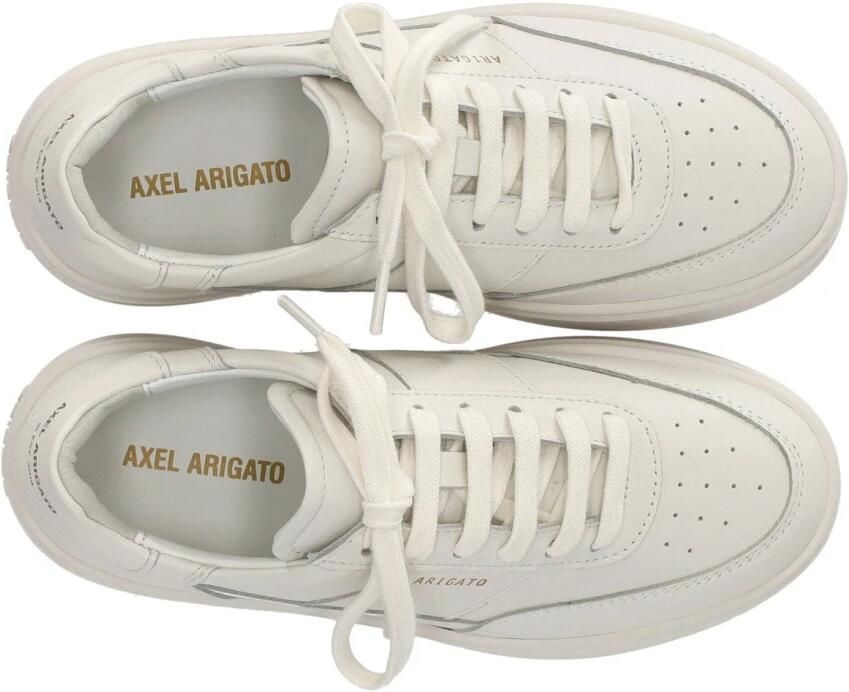 Axel Arigato Handgemaakte Vintage Sneaker met Rubberen Zool White Dames