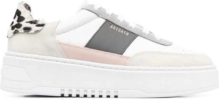 Axel Arigato Vintage Witte Leren Sneakers White Dames